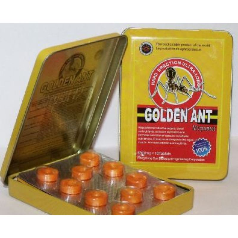 Golden Ant - Золотой Муравей (10 таблеток)